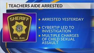 Fond du Lac teacher’s aide arrested for alleged sexual assault of child