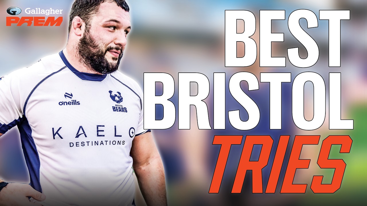 Best Bristol Bears Tries Ft. Genge, Ravouvou, Rees-Zammit & More! | Gallagher PREM Rugby 25/26