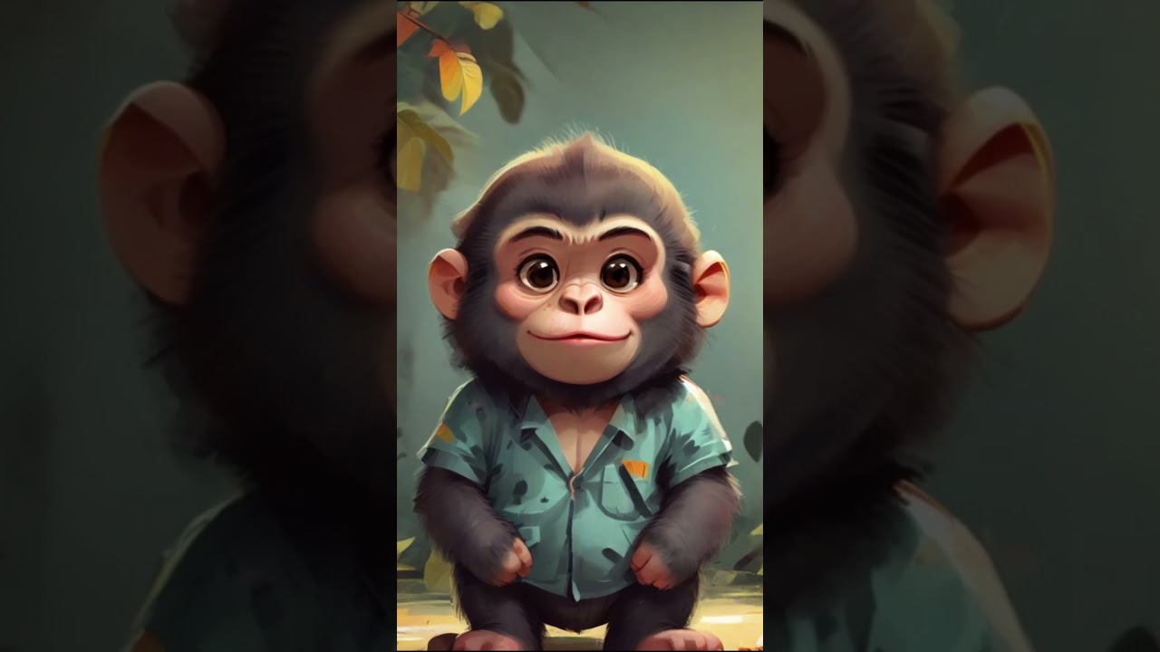 Giggle Jungle Jam: Cute Gorilla's Musical Mayhem | Kids Music Video