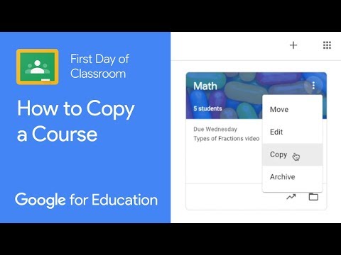 How to Copy a Course