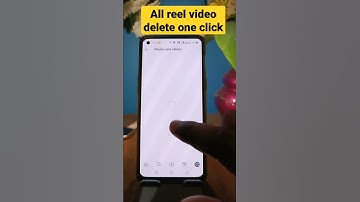 Instagram all reels video delete in one click #shorts