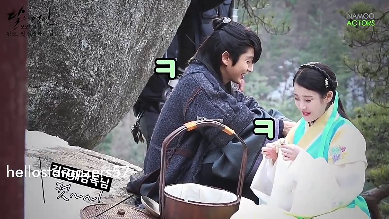 He's Falling in Love - Behind The Scenes Scarlet Heart Ryeo || Lee Joon Gi & Lee Ji Eun - IU