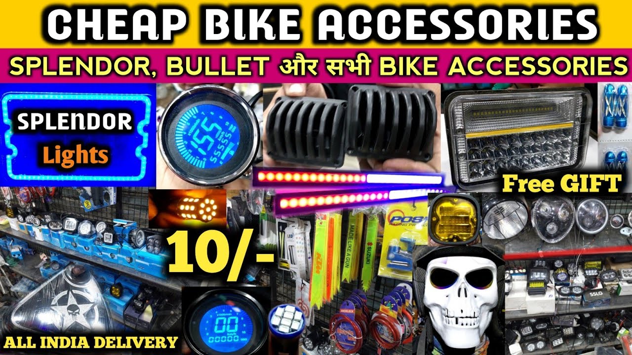 Cheap Bike Accessories Market 10/ Wholesale/Retail KarolBagh