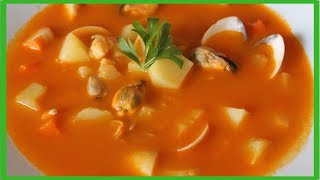 SOPA DE MARISCO ¡¡Super facil!!