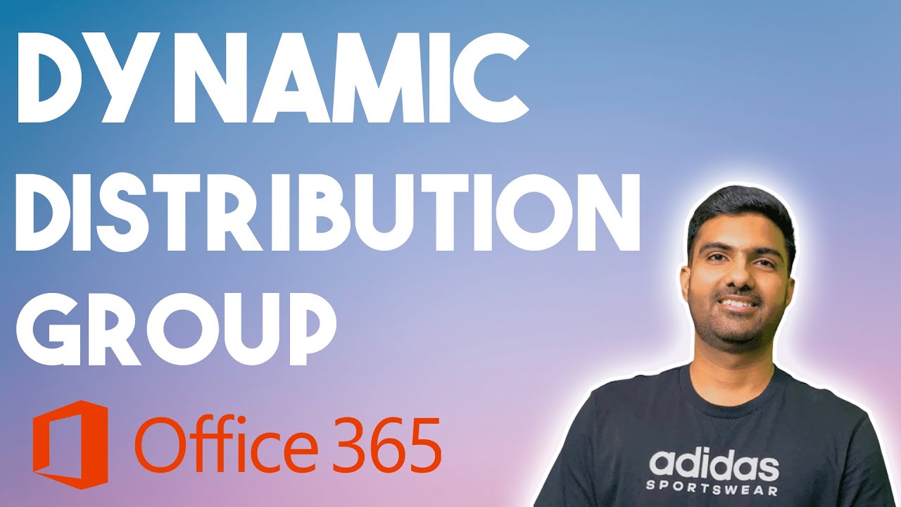 Dynamic Distribution Group Using Custom Attribute YouTube