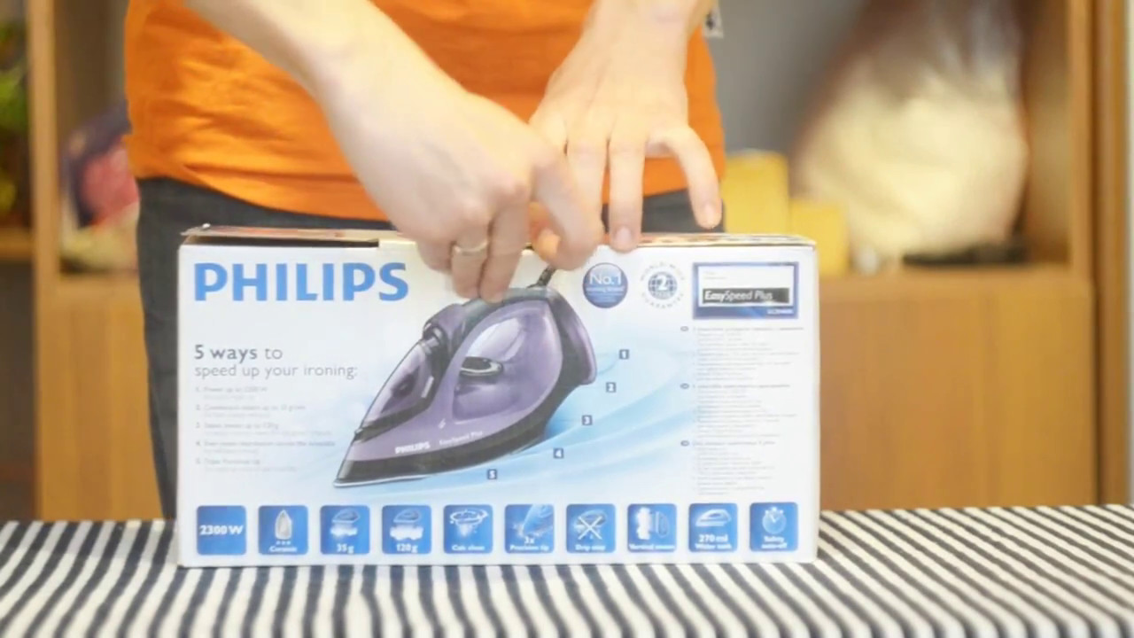 Распаковка Philips EasySpeed GC2048/80 из Rozetka.com.ua