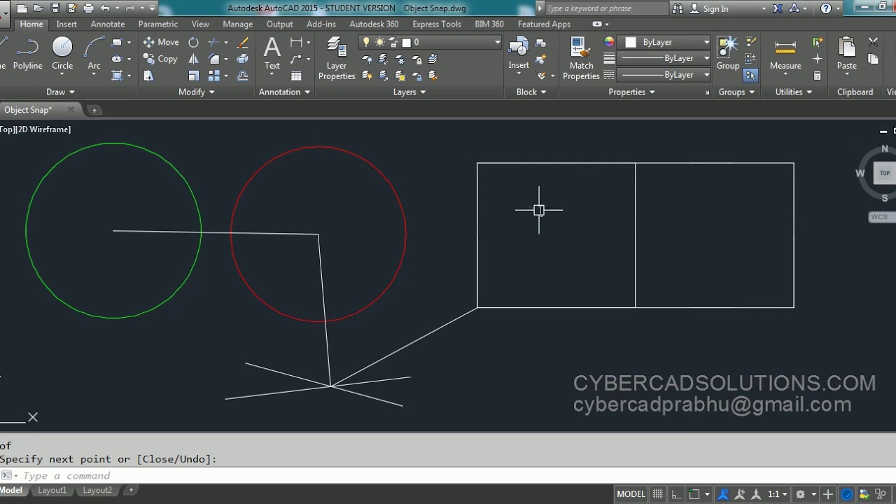 autocad スナップ モード と は