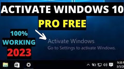 How To Activate Windows 10 Permanently 2023    Free Easy Solution try it