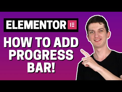 How To Add Progress Bar In Elementor