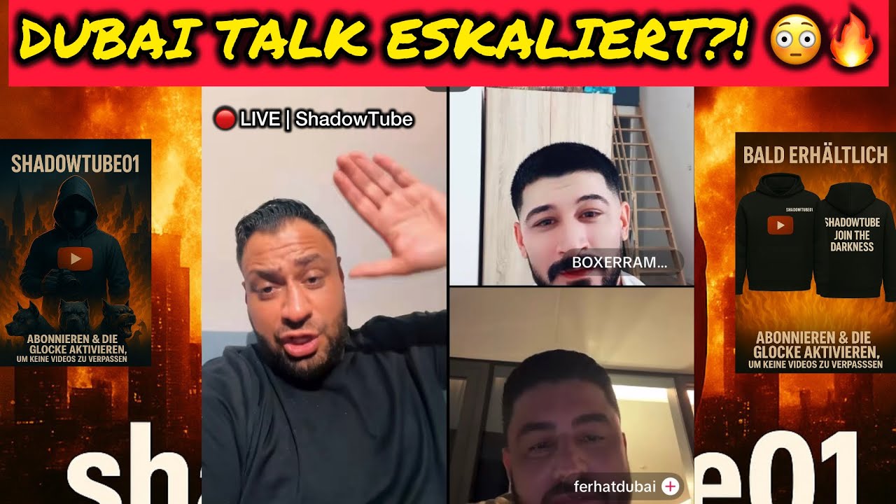 🔴 LIVE | Kürt Ibo & Ferhat LIVE aus Dubai 🇦🇪– Rambo kommt dazu & redet Klartext!Aktuelle Lage+Comedy