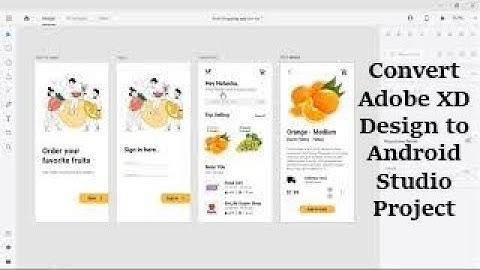 Grocery App UI Design using XML in Android Studio Part 2