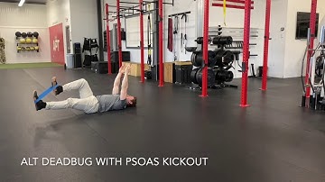 ALT DEADBUG WITH PSOAS KICKOUT
