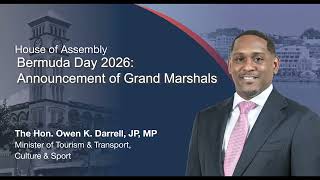 Bermuda Day 2026  Announcement of Grand Marshals