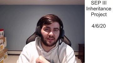 SEP III - Assignment for 4/6/20 - Inheritance Project!