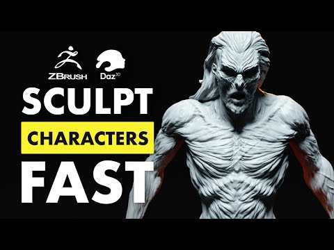 The Fastest Way to Sculpt Characters in 3D