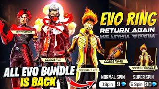 All Evo Bundles Return Event l Free Fire New Event l Ff New Event l Cobra Bundle Return Confirm Date