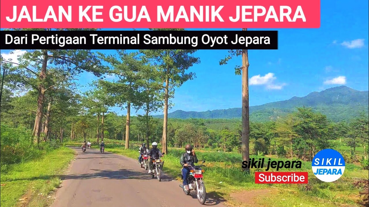 jalan menuju ke gua manik jepara