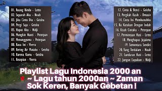 Playlist Lagu Indonesia 2000 an 🌹 Lagu Hits 2000an 🌟 | Saat Cinta Masih Pakai Surat & Pulsa 5 Ribu