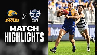 West Coast Eagles v Geelong Cats Highlights | Round 14, 2022 | AFL