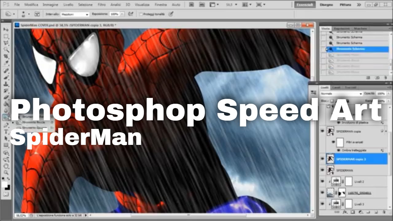 Photosphop Speed Art | "Spider-Man Cover" by Diego Capani