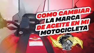 Cómo cambiar la marca de aceite de tu motocicleta sin dañar tu motor | Lubricantes Ridemood