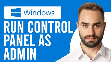 How to Run Control Panel as Admin (How to Open Control Panel as Administrator)