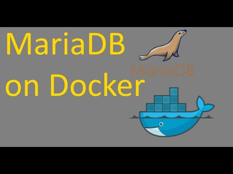 How to run Mariadb in Docker and Connect Remotely