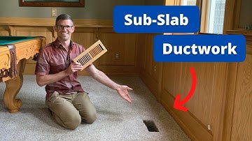 Radon Mitigation with Sub-Slab Ducts