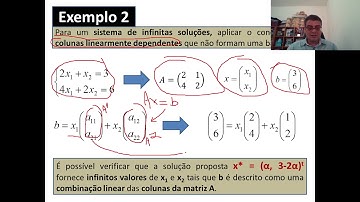 Curso Cálculo Numérico - Modulo 03 - Aula 04 - Exemplo 2: sistemas lineares com infinitas soluções