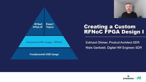 Creating a Custom RFNoC FPGA Design Part 1