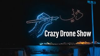 Dubai Drone Show at JBR Beach 🇦🇪 - January 2023