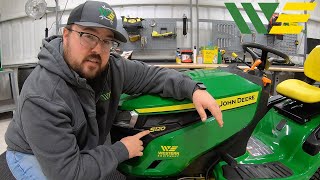 SEE WHAT’S NEW - 2021 John Deere S100 Series replaces the E100 Series Lawn Tractor Mower Thumbnail