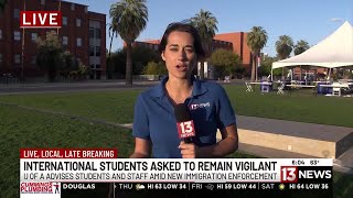 University of Arizona international students, staff sent email about what to do amid new immigrat...