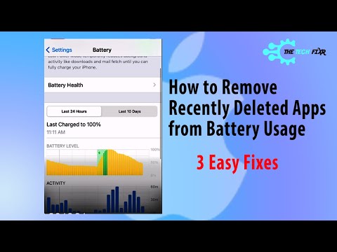 How to Remove Recently Deleted Apps from Battery Usage with 3 Tricks! The Tech Fixr