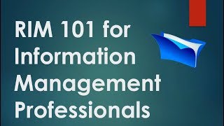 ARMA Saskatchewan  - RIM 101