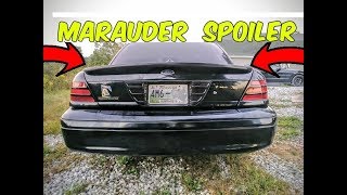 How to Install a Marauder Spoiler on a Crown Victoria
