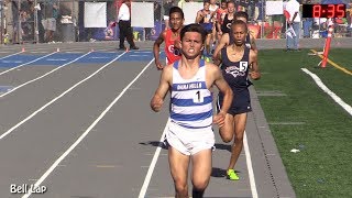 2017 TF - CIF-ss Prelims (D1) - 3200 Meters (Boys, Heat 2 of 2) (36b-D1)
