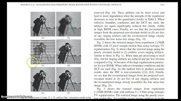 Accelerated Edge Preserving Image Restoration Without Boundary Artifacts