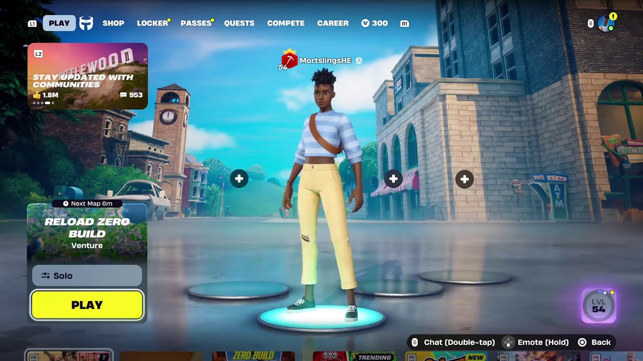 fortnite reloaded zero build - YouTube