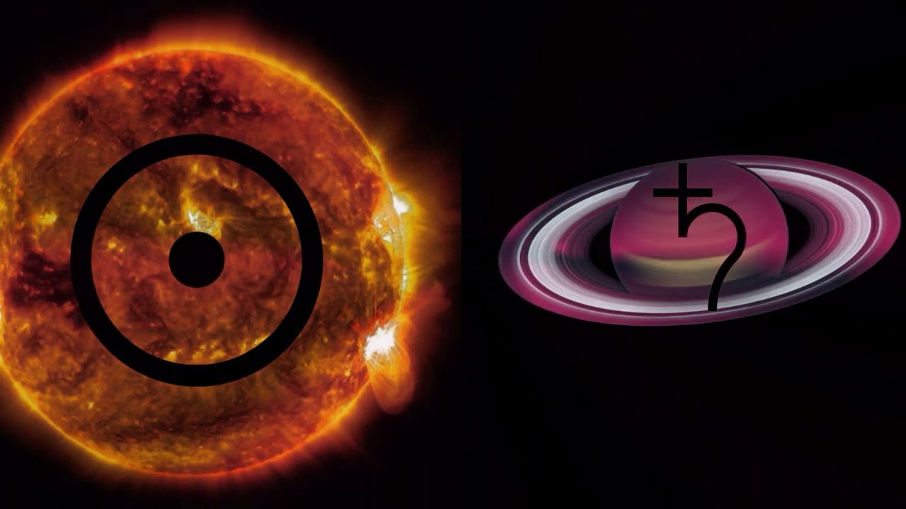 Saturn Frequency and Sun Frequency (Harmonic Sun Series) 1st & 7th Harmonic - Binaural Beat