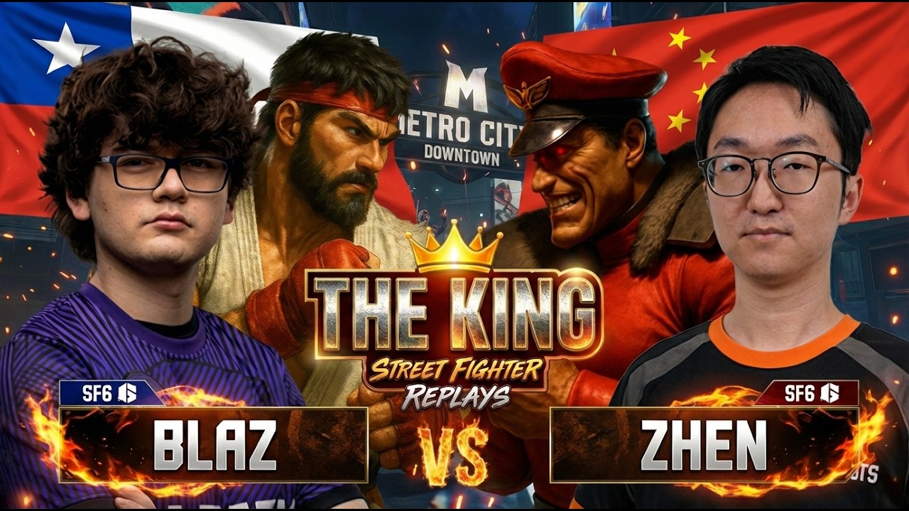 🔥 SF6 ▰ BLAZ (Ryu) vs ZHEN (M.bison) ▰ Street Fighter 6 | High-Level Set 🔥