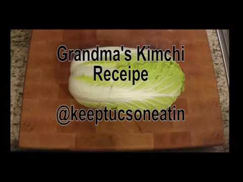 grandma's kimchi essay summary