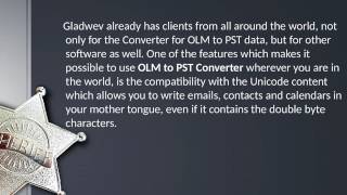 Converter for OLM to PST Migration