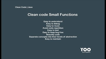 How many lines should a small function have  | Clean code Small Functions | Java examples