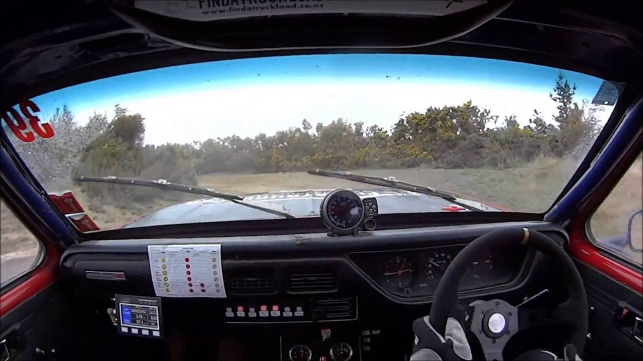 Stage 5 In-car, Geraldine Spring Rally 2016