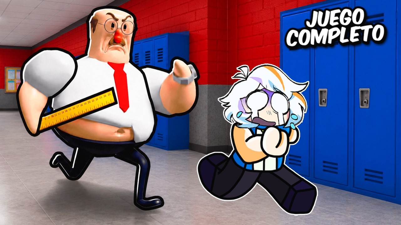 ESCAPA DE LA ESCUELA DE BARRY COMPLETO (GREAT SCHOOL BREAKOUT ROBLOX)