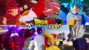 Dragon Ball Sparking Zero - All Throws & Unique Grabs (DLC 3 Update - 4K 60FPS)