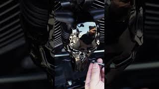 Harley M8 Softail series,121CVO,Glide 117,ignition coil cover, skull-shaped ignition coil pack cover