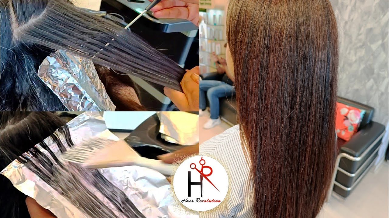 Highlights Global Colour with Keratin Treatment Botox Treatment HAIR REVOLUTION UNISEX