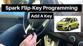 How To Program A Chevy Spark Flip Key Remote Fob 2013 - 2016 DIY Chevrolet Add Flip-Key Tutorial Net Worth